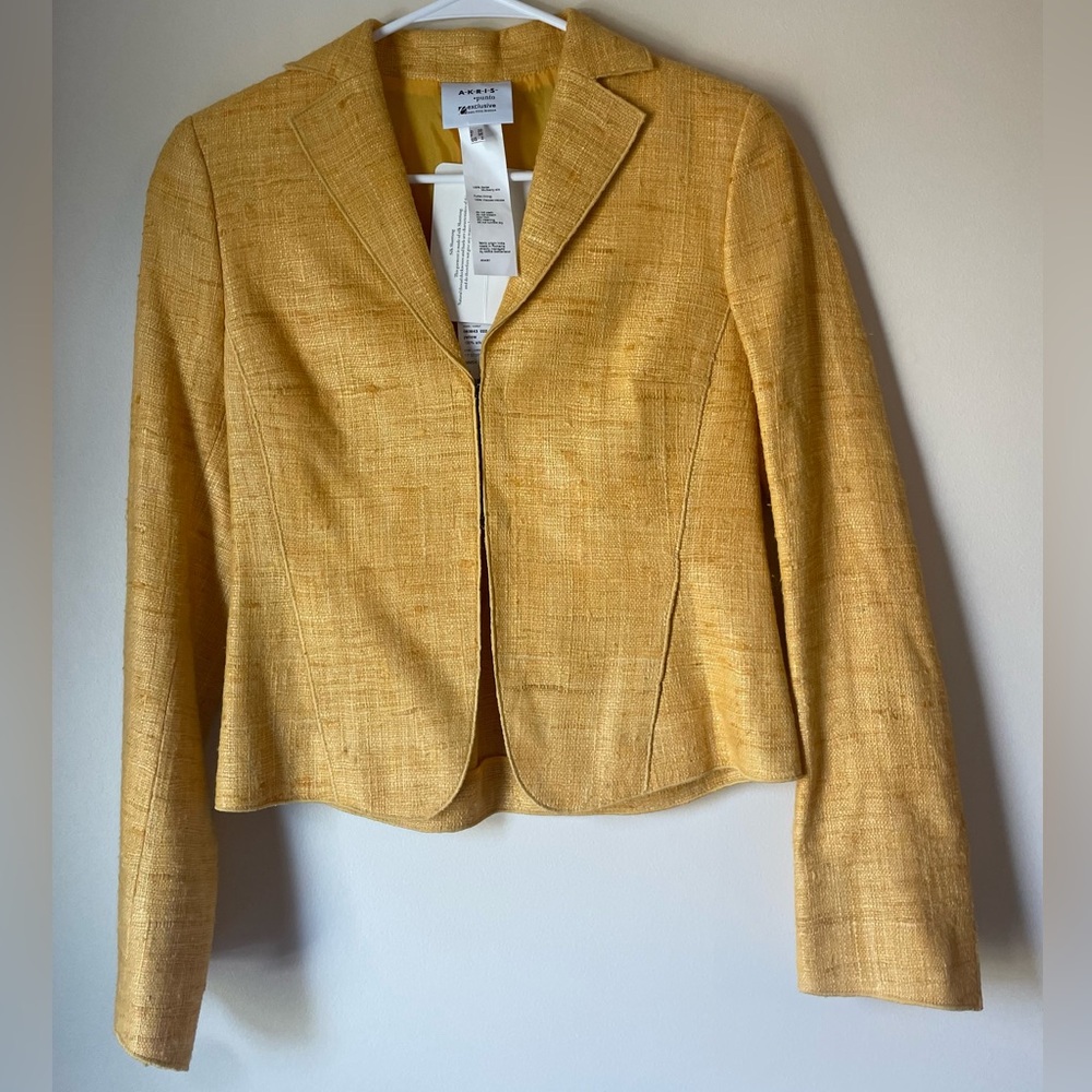Akris Yellow Women's Jacket